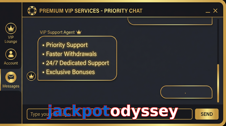 Payment and PKR controls in Jackpotodyssey